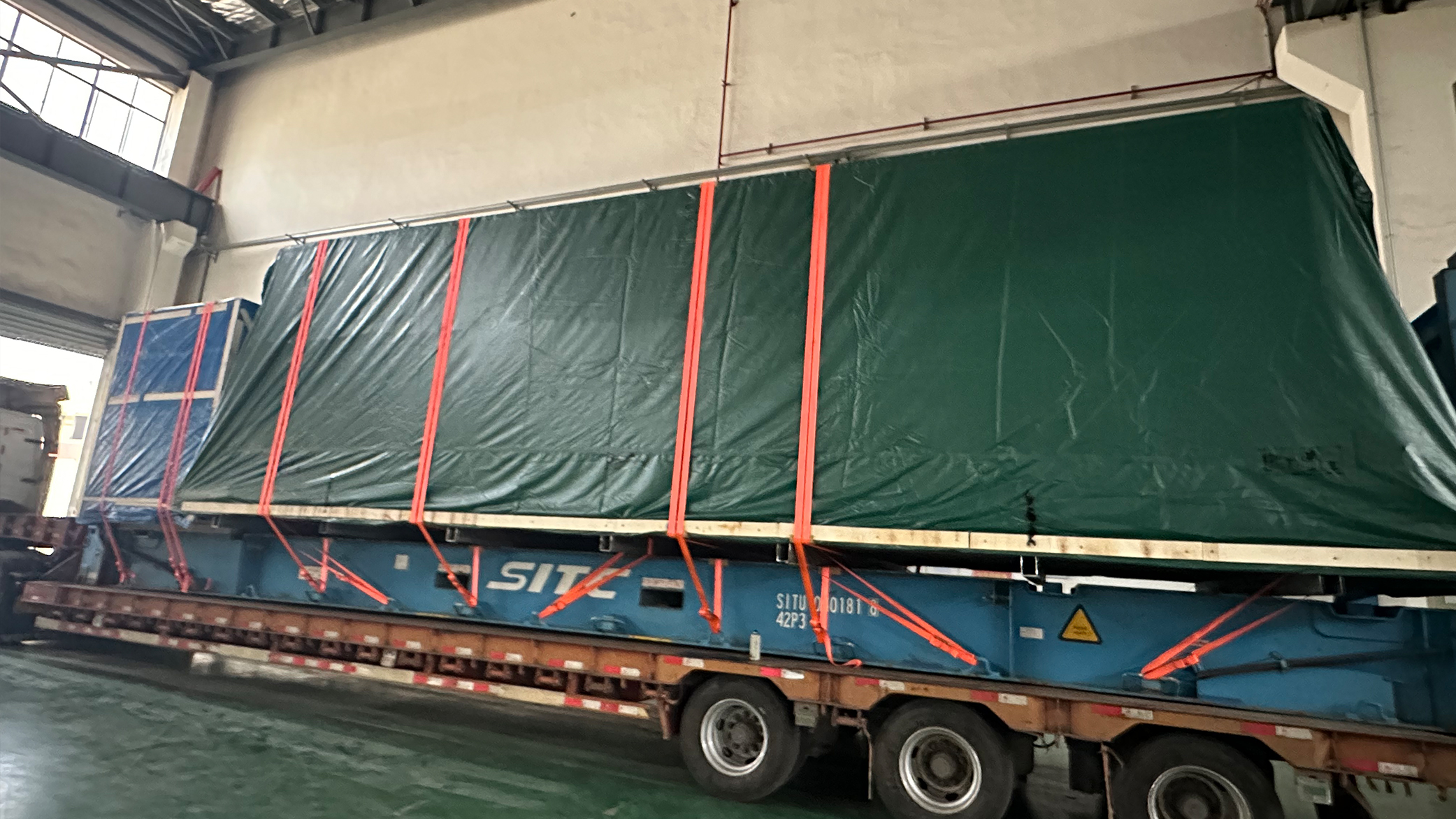 慶源造——跨越山海！慶源激光設備順利啟航